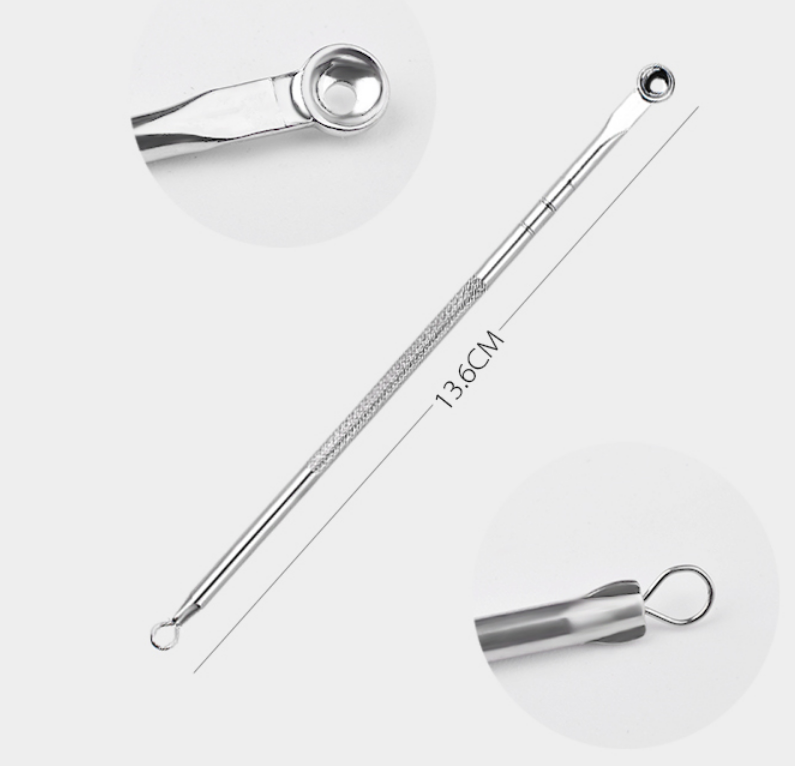 5-Piece Acne Extraction and Makeup Removal Tool Set