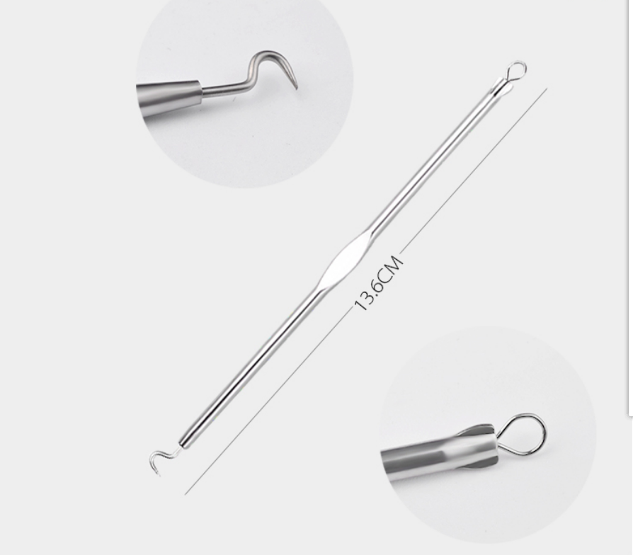 5-Piece Acne Extraction and Makeup Removal Tool Set