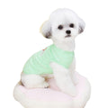 Summer Dog Shirt Heart Print Pet Shirt Soft Breathable Dog Cotton T Shirt for Small Medium Pet