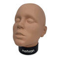 Mehron Makeup Practice Head |Makeup Practice Face| Mannequin Head for Makeup Practice Special FX & Face Painting for Students